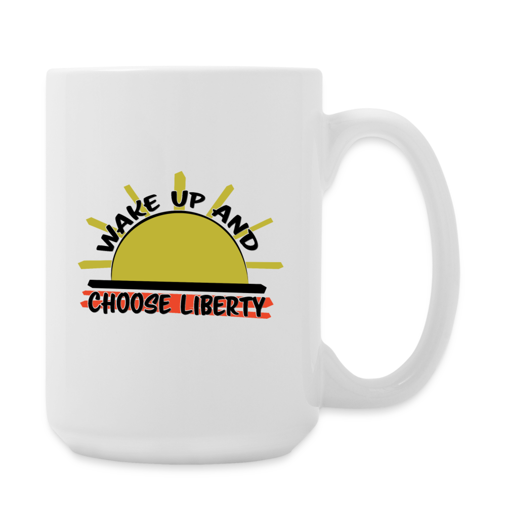 Choose Liberty 15oz. Mug - white