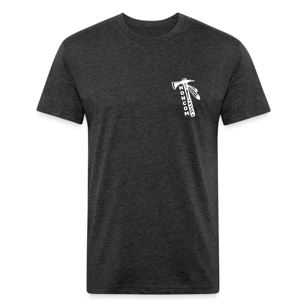 American Tradition tee - heather black