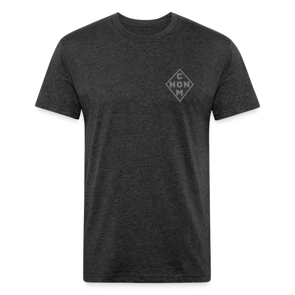 Night is Dark tee - heather black