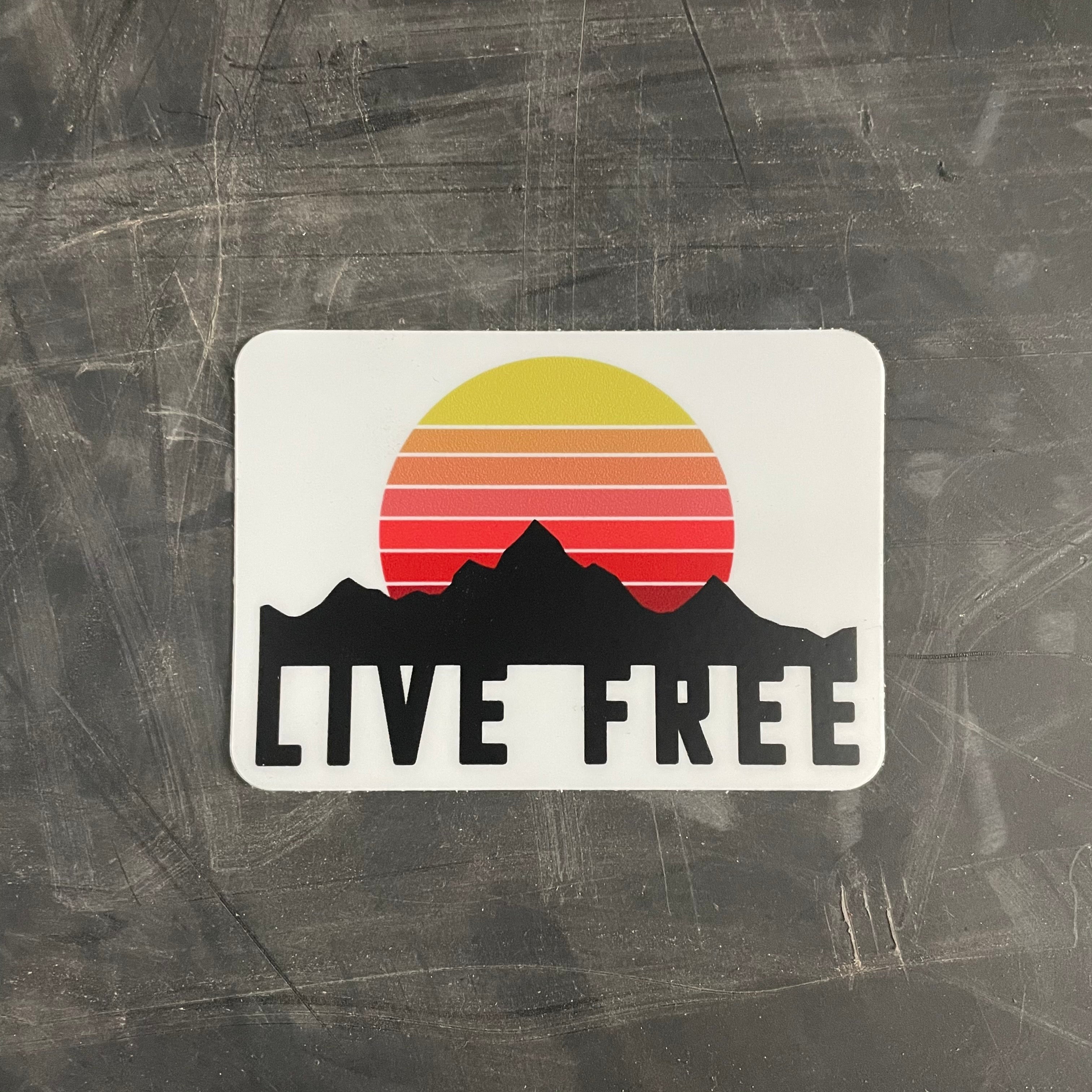 Live Free subdued slap